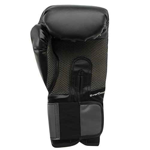 Everlast Mens Protex 2 Training Gloves Black 14oz - Thumbnail 2