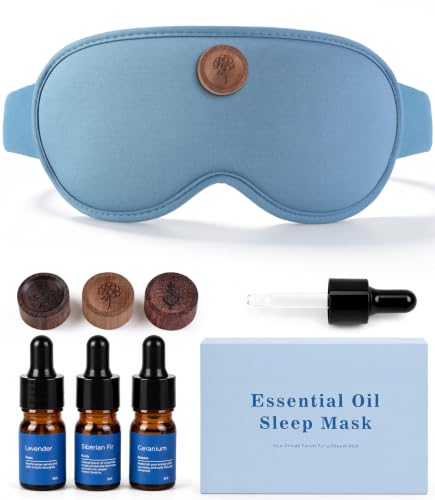 MUSICOZY Aromatherapy Sleep Mask Essential Oil