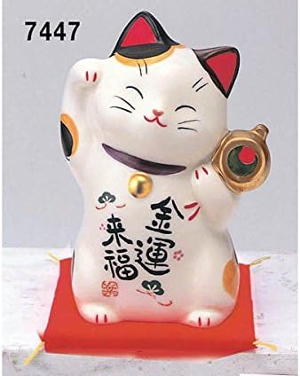 Auspicious figurines "Maneki Neko"Japanes Goods 7447