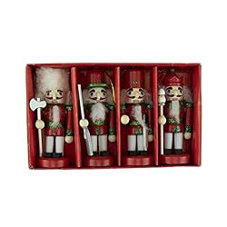 Clever Creations Red Soldiers 4 Pack 4 Inch
