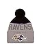 NFL Baltimore Ravens 2015 Sport Knit, Black/Gray, One Size