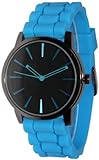 Lowpricenice Light Blue w/ Black Silicone Jelly Watch