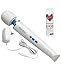 Full Body Hitachi Massager Rechargeable, Unplugged, Cordless, Powerful & Intense + Lubricant (Red Room Lube)