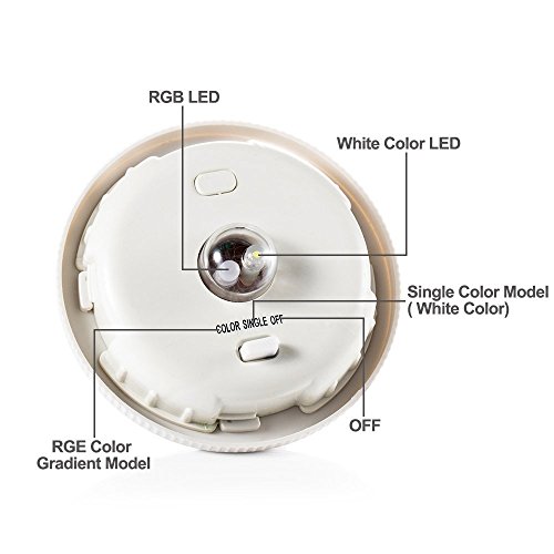 image for Solar Powered Mosaic Glass, MerryNine Solar Table Lamp Color Changing 