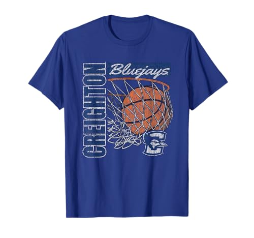 Creighton Bluejays Vintage Basketball 90's Royal Blue T-Shirt
