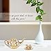 Matashi 24K Gold Plated Miniature Teapot and Teacup Ornaments Set Crystal Studded Perfect Hostess Gift, for Mom, Grandmother, Girlfriend