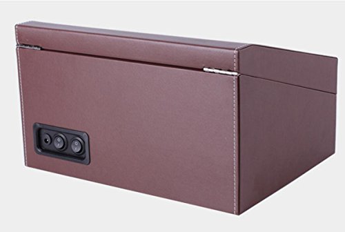 M3M Automatic Rotation Watch Winder 4+6 Display Box Leather Watch Automatic Watch Rewinder And Storage Box High-End Gift (Upgraded Version)