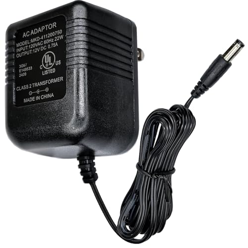 12V 750mA AC/DC Adapter for Briggs and Stratton B&S B4177GS 705927 0G5744 at Amazon