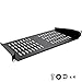 Rack Shelf by SimpleCord - Universal Cantilever Vented 1U Rack Tray For 19-inch Server Racks and Cabinets – Premium Heavy Duty Cold Rolled Steel Designed to Hold Network and AV Equipment
