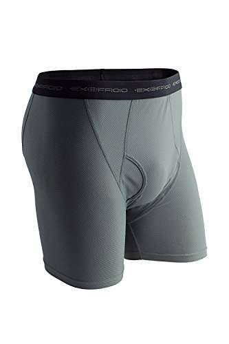 ExOfficio Men's Give-N-Go Boxer Brief (2 Pack X Large, Charcoal)