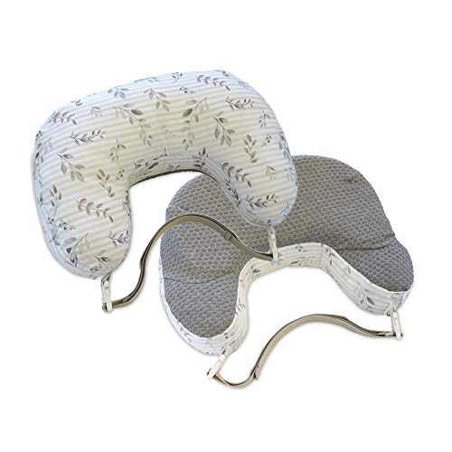 Boppy Best Latch Breastfeeding Pillow, Gray Penny Dot Pricepulse