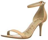 Sam Edelman Women's Patti Dress Sandal, Classic Nude Leather, 7.5 M US