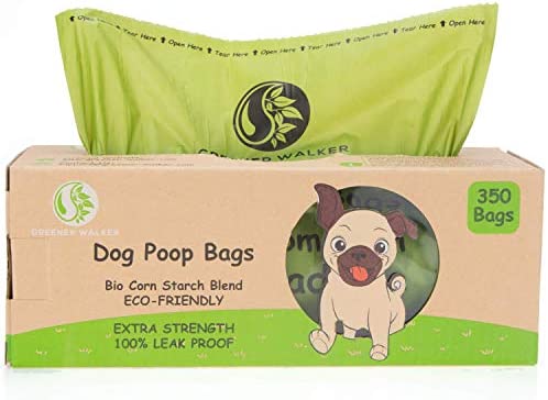 250 x Compostable Dog Poo Bags Black Dog Poop Bag//Waste Bags