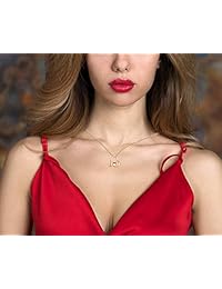 Cuoka - Collar de búho de ópalo de plata para regalo de graduación, el mejor regalo para los amantes de los búhos, collar de sabiduría para ella