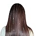 Xinxinshuyu Hair Tinsel Colors Strands Sparkling Shiny Hair Tinsel Extensions Colored Party Highlights Glitter Extensions Multi-Colors Hair Streak Bling Synthetic Hairpieces (49