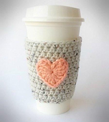 Coffee Cozy Oatmeal with Coral Heart