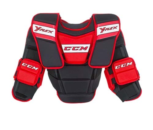 CCM New Yflex Ice Hockey Goalie Chest Protector L/XL arms Body Youth ABYFLX arm