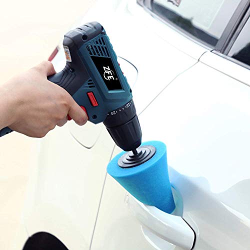 Polishing Cone ZFE 9 PCS Sponge Buffing for Automotive Car Wheel Hub