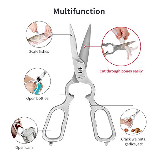 3 Scissors+Multi+Purpose+Stainless+Detachable+Nutcracker