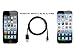 iPhone 6 Charger - Apple Certified Lightning Cable - (3.3ft) -iPhone Charger- 7/ 6/ 6s/ 6 plus/ 5/ 5s/ iPad (Black) by Power Up (TM)