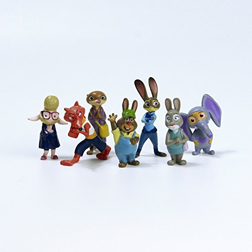 Zootopia Figure Toys 12 Styles Rabbit Judy Hopps Fox Nick Wilde Sloth
