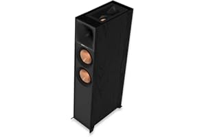 klipsch Reference Next R-605FA Dolby Atmos High-Performance, Horn-Loaded Floorstanding Speaker for Best-in-Class Immersive Ho
