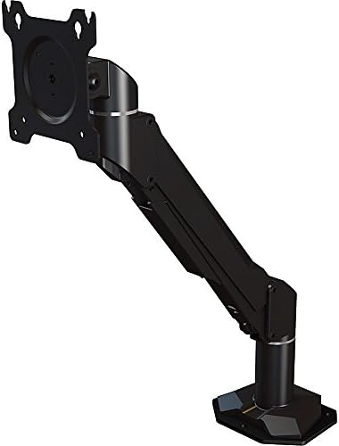 Wize WD11AF 10-32 Inches Desktop Single Arm Mount with Flat Base for Single Monitor