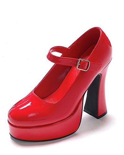 Red Patent Women's Mary Jane Shoes