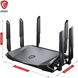 MSI RadiX AX6600 Wi-Fi 6 Tri-Band Gaming Router 6600 Mbps view 10