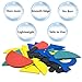 MEYALL Wooden Pattern Block Sets Animals Jigsaw Puzzle Shapes, Sorting and Stacking Game, Early Educational Toys Gift for Preschool Boys Girls Kids Children (38pcs Blocks & 64pcs Designs)