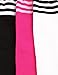Haslra Women's Over the Knee High Socks,TRIPLE ST. MIX4-3pair,M (Shoe size 5-9)
