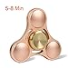 Opard Tri Fidget Spinner 5-8 Mins R188 Bearing Hand Spinning Toy for Child and Adult (Gold)