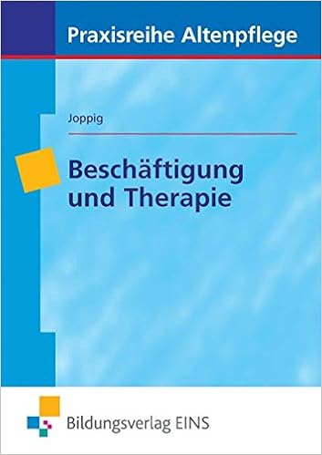 Praxisreihe Altenpflege Beschaftigung Und Therapie Amazon De Joppig Wolfgang Bucher