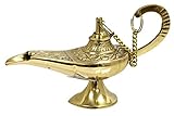 GSM DISTRIBUTION Brass Aladdin Genie Lamps Incense Burners (Kitchen)