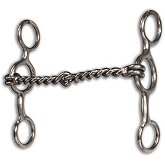 Equisential by Professionals Choice Equine Performance Short Shank Twisted Wire Snaffle Bit