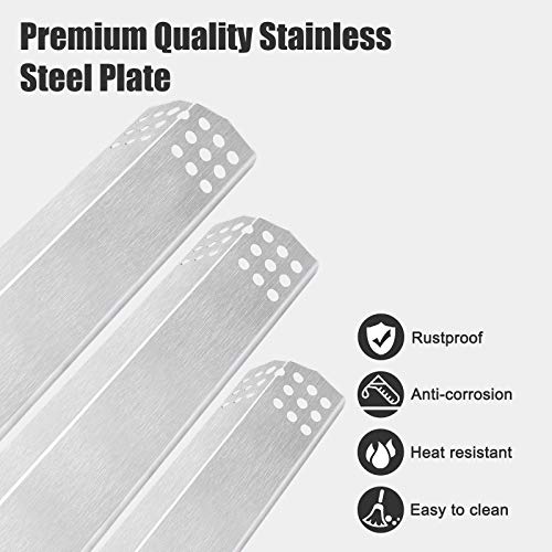 Replacement Burner Covers for Grillmaster Grill Master 7200737, Set of