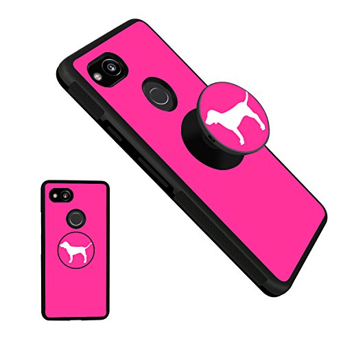 Google Pixel 2 XL Dog Case Unique Personalized Soft Ultralight Slim Cover, Newest Thin Anti-Drop TPU Protective Case with Kickstand - Dog7