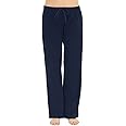 U2SKIIN Pajama Pants for Women Soft, 100% Cotton Comfortable Womens Lounge Sleep Pj Bottoms for Women
