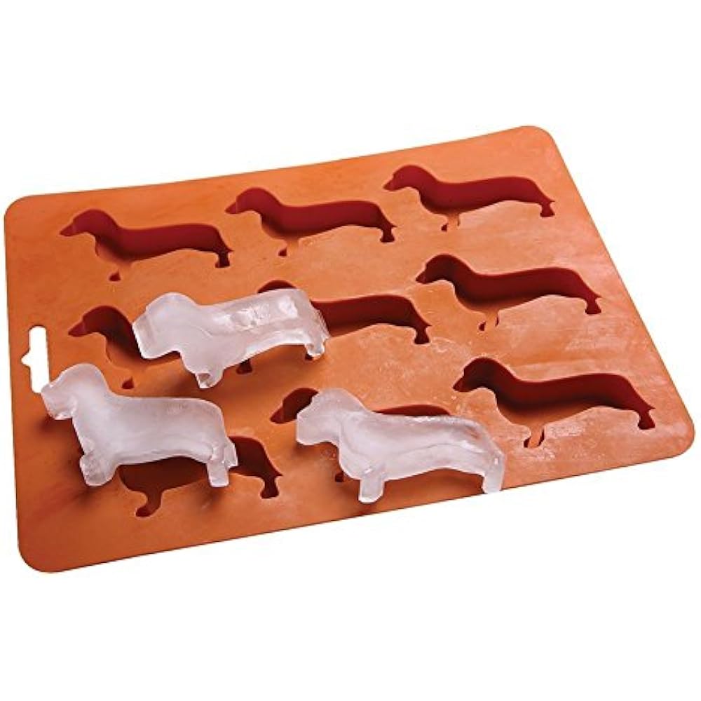 Dachshund Ice Cube Molds & Trays Dog Shaped Silicone And Kitchen