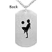 to My Grandson I Love You Dog Tag Necklace Graduation Gifts from Grandma Papa