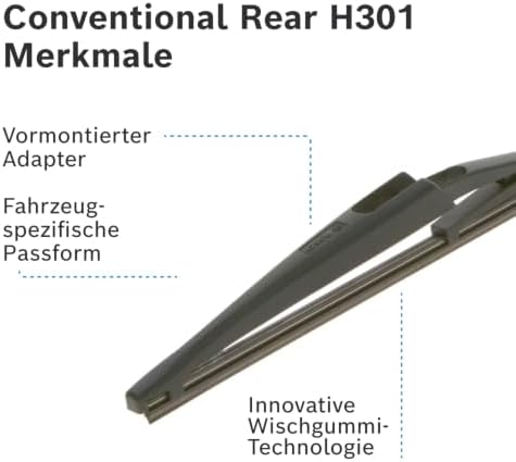 3397004629 Wischblatt Heck H301 - Länge: 300