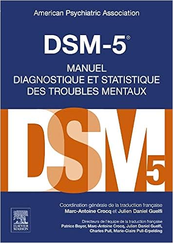 Résultat de recherche d'images pour "dsm-5 manuel diagnostique et statistique des troubles mentaux amazon"