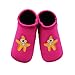 SUIEK Baby Boys Girls Swim Water Shoes Infant Pool Beach Sand Barefoot Aqua Socks (Rose Red, Medium)