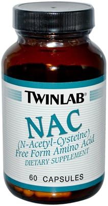 Twinlab NAC N-Acetyl Cysteine 600 mg 60 Capsules