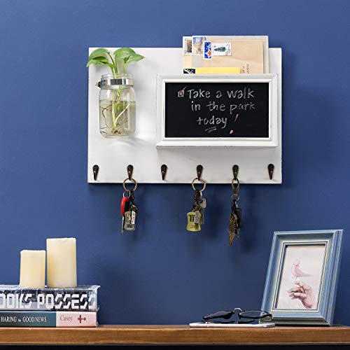 Key Hanger In And Out Mail Holder Wall Mounted Dog Leash Holder