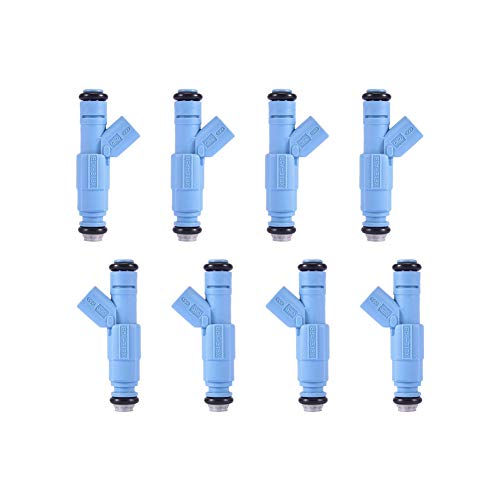 Catinbow 0280155849 8PCS Engine Fuel Injector 822-11149 XF1E-A5B CM4902 for Chrysler Aspen Dodge Dakota Durango Ram 1500 4.7L 4 Nozzle