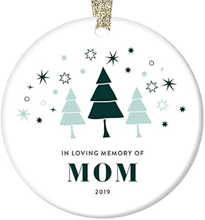 Idee Regalo Di Natale Per Una Famiglia.Wini2342ckey Ornamento Natalizio Per La Perdita Della Madre 2019 In Amorevole Memoria Mamma Genitore Condoglianze Idee Regalo Famiglia Amato Una Vacanza Condoglianze Funerale Ricordo Ricordo In Ceramica Morbida Amazon It Casa E