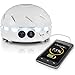 HemingWeigh White Noise Sound Machine - Quality Sounds Masks Disturbing Noise and Reducing Sound for Improved Sleep Relaxation and Enriched Concentration - Built in USB & LED Night Light.