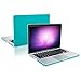 TopCase Turquoise Rubberized Hard Case Cover for Apple MacBook Pro 13.3