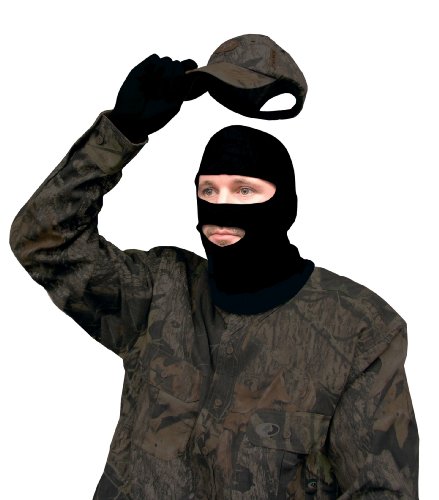 Primos Stretch-Fit Full-Hood Face Mask (Black)